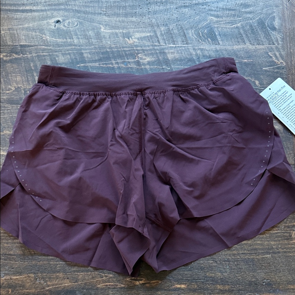 Lululemon Athletica Dark Purple Athletic Shorts